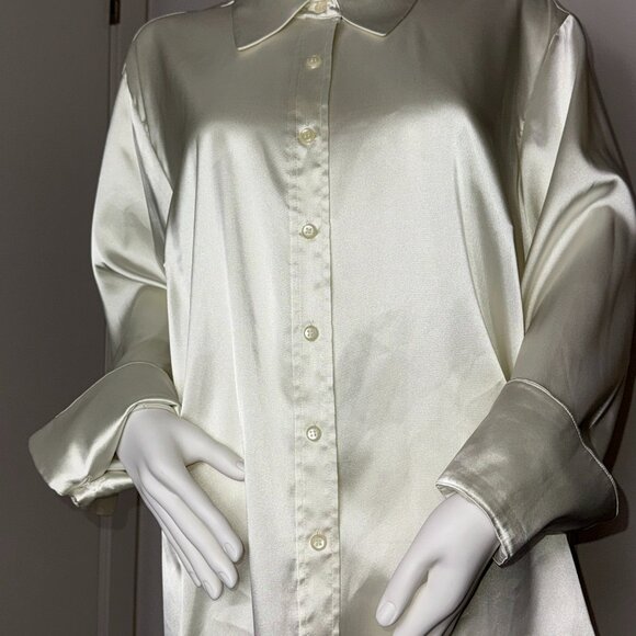 Jones New York Tops - Jones New York white long sleeve blouse Size 18W